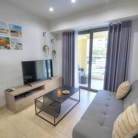 Elegant One Bedroom Apartment With Terrace In Uptown Portomaso Ddif1-4 سانت جوليان المظهر الخارجي الصورة